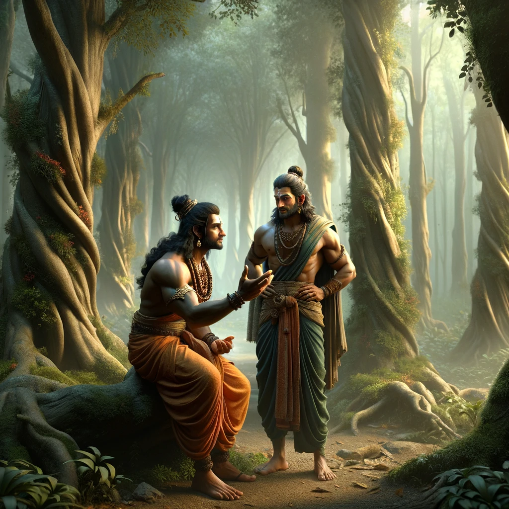 Discussion Between Rama and Lakshmana